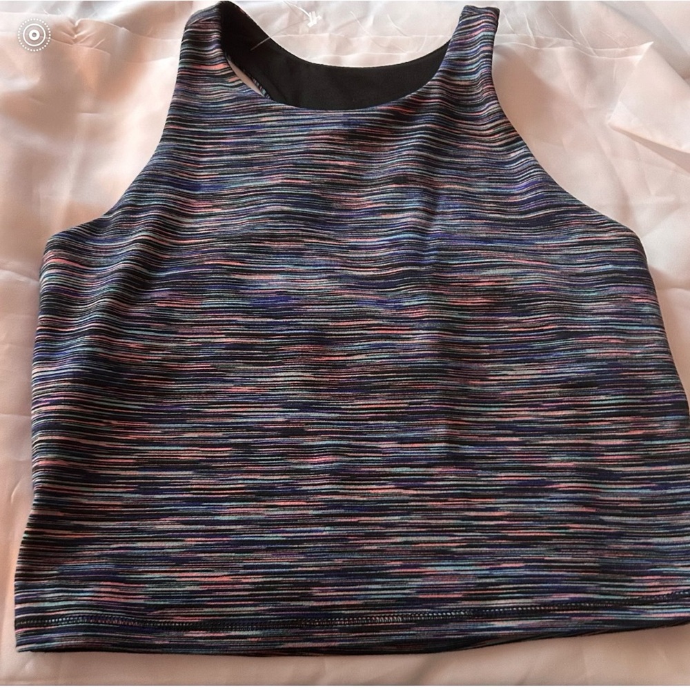 DSG Dicks Momentum Tank Top Sz 8-9 With Shelf Bra Space Dye NWT